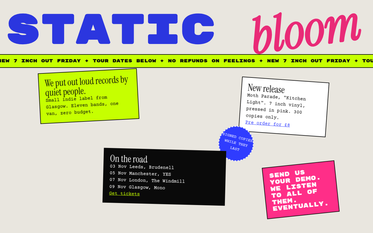 Anti Design CSS template preview