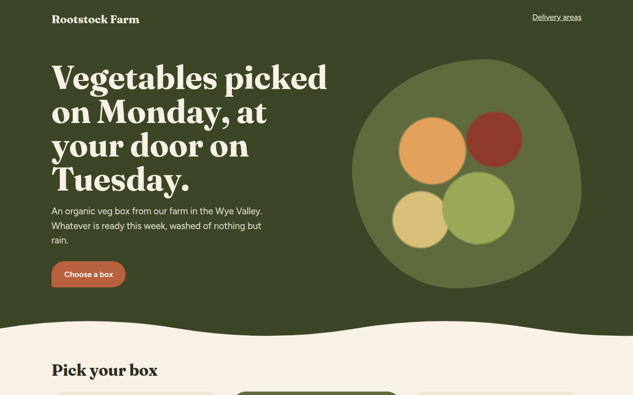 Earthy Natural CSS template preview