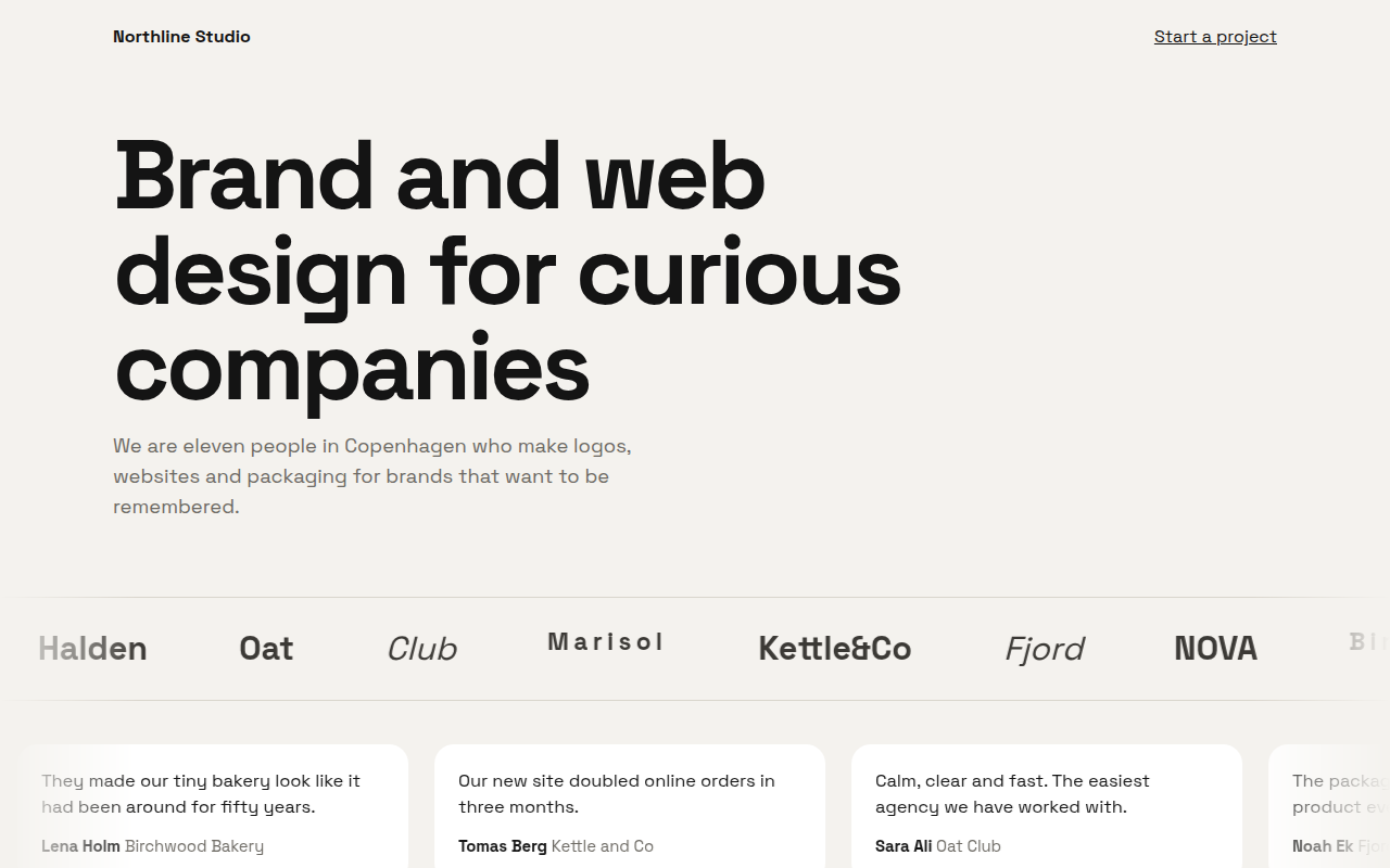 Marquee Ticker CSS template preview