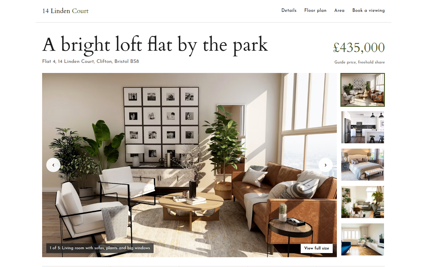 14 Linden Court, free property listing website template